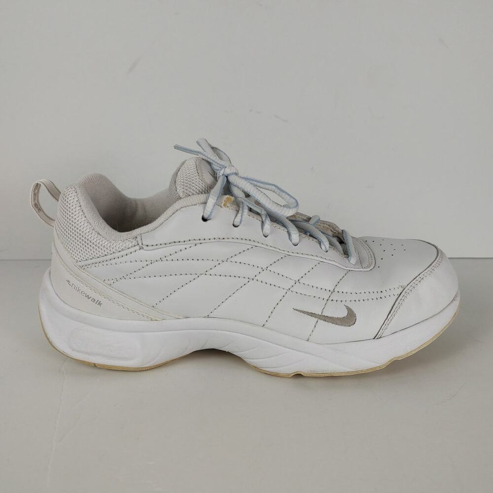 Nike Airliner 2007 White Leather Walking Sneakers Women's 8 Y2K 315708-101